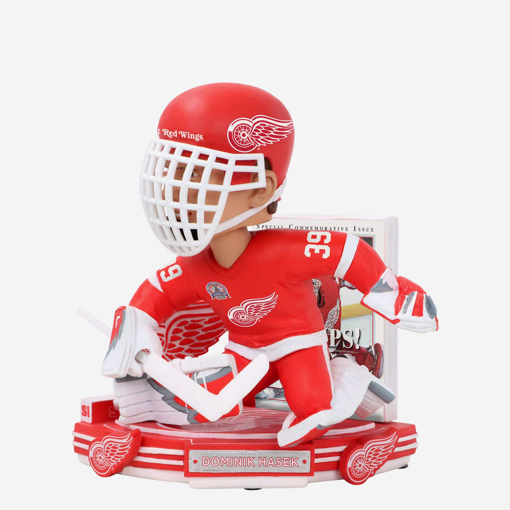 Dominik Hasek Detroit Red Wings 2002 Champs Sports Illustrated Cover Bobblehead FOCO - FOCO.com