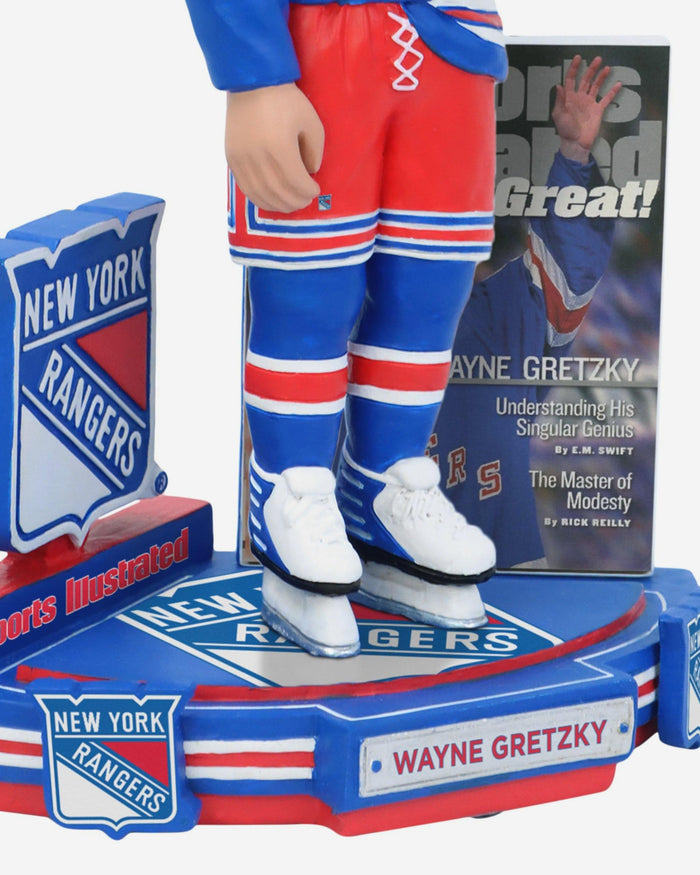 Wayne Gretzky New York Rangers It's Been Great Sports Illustrated Cover Bobblehead FOCO - FOCO.com