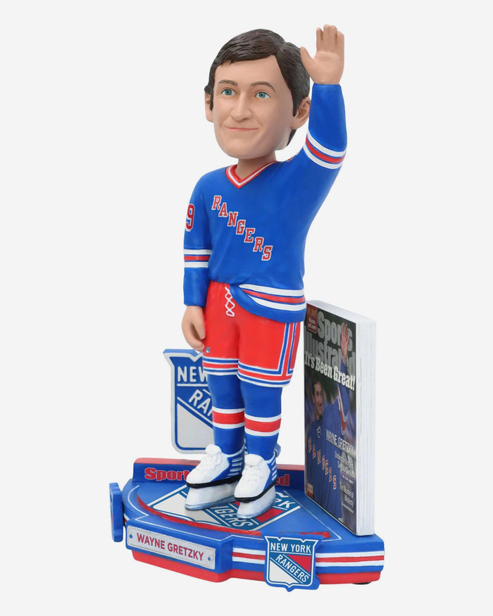 Wayne Gretzky New York Rangers It's Been Great Sports Illustrated Cover Bobblehead FOCO - FOCO.com