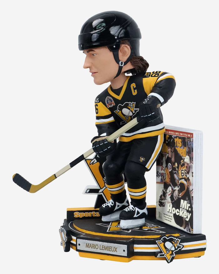 Mario Lemieux Pittsburgh Penguins Mr Hockey Sports Illustrated Cover Bobblehead FOCO - FOCO.com