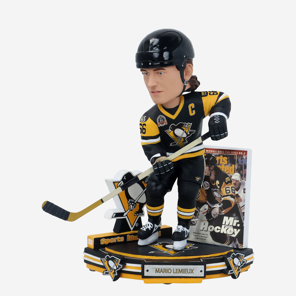 Mario Lemieux Pittsburgh Penguins Mr Hockey Sports Illustrated Cover Bobblehead FOCO - FOCO.com