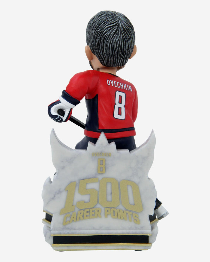 Alex Ovechkin Washington Capitals 1500 Point Bobblehead FOCO - FOCO.com