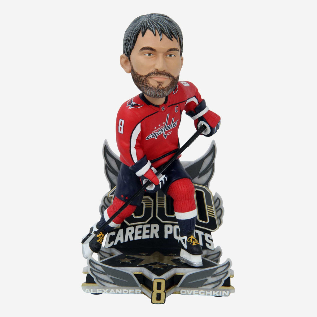 Alex Ovechkin Washington Capitals 1500 Point Bobblehead FOCO - FOCO.com