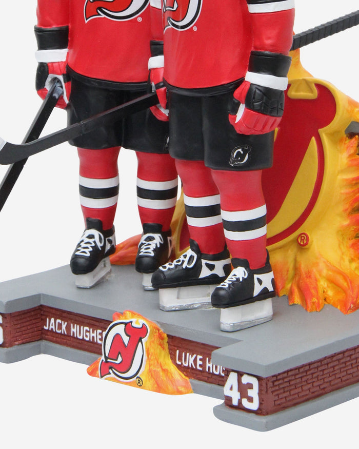 Jack Hughes & Luke Hughes New Jersey Devils Brothers Bobblehead FOCO - FOCO.com