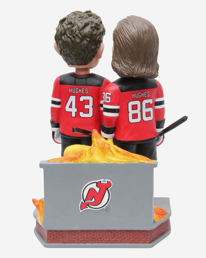 Jack Hughes & Luke Hughes New Jersey Devils Brothers Bobblehead FOCO - FOCO.com