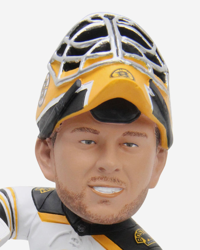 Linus Ullmark Boston Bruins Firestick Goalie Goal Bobblehead FOCO - FOCO.com