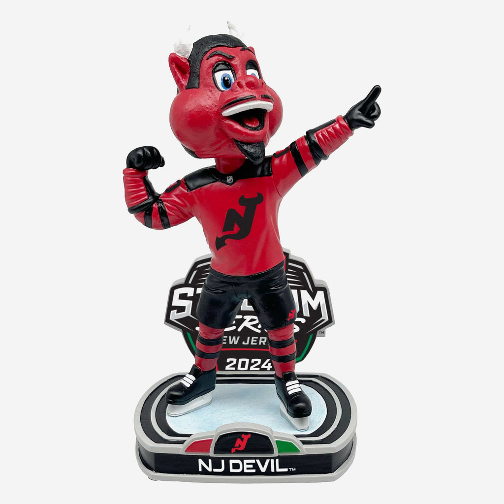 NJ Devil New Jersey Devils 2024 Stadium Series Mascot Bobblehead FOCO - FOCO.com