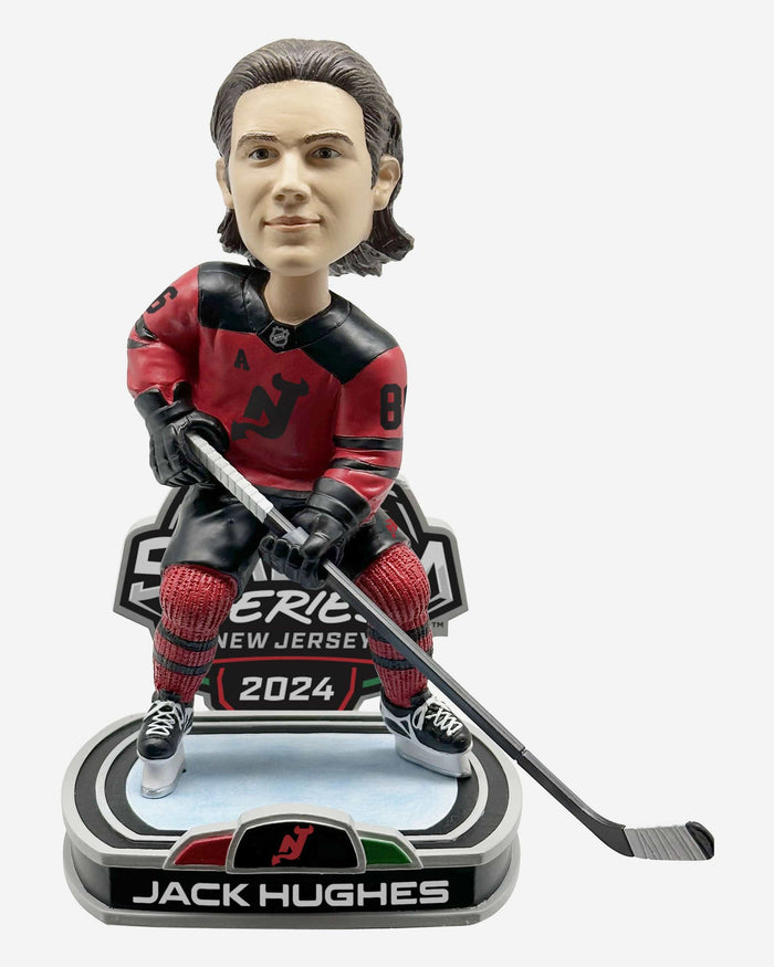 Jack Hughes New Jersey Devils 2024 Stadium Series Bobblehead FOCO - FOCO.com