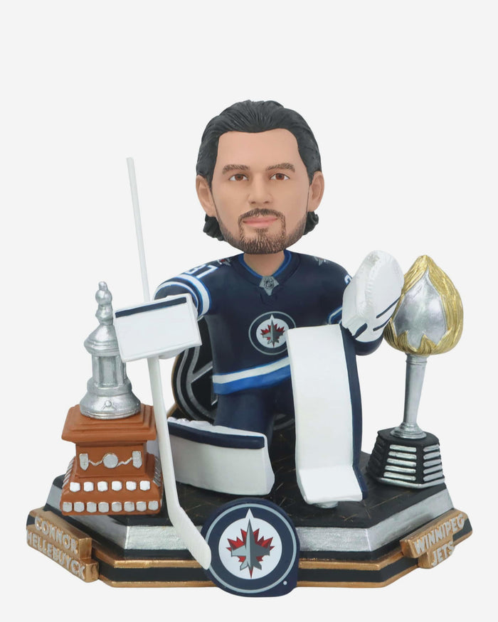 Connor Hellebuyck Winnipeg Jets 2025 Awards Bobblehead FOCO - FOCO.com