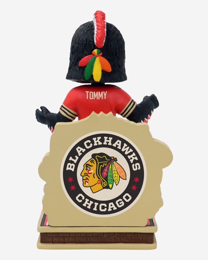 Tommy Hawk Chicago Blackhawks 2025 Winter Classic Mascot Bobblehead FOCO - FOCO.com