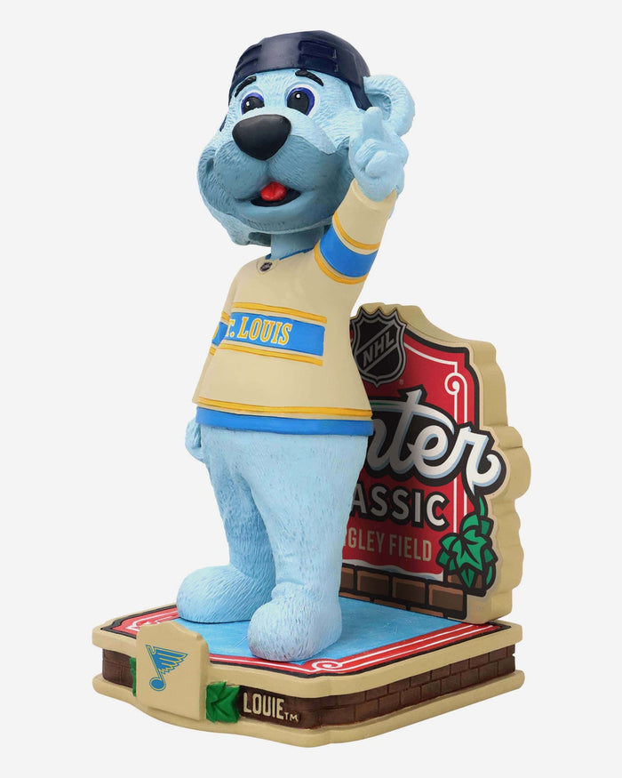 Louie St Louis Blues 2025 Winter Classic Mascot Bobblehead FOCO - FOCO.com