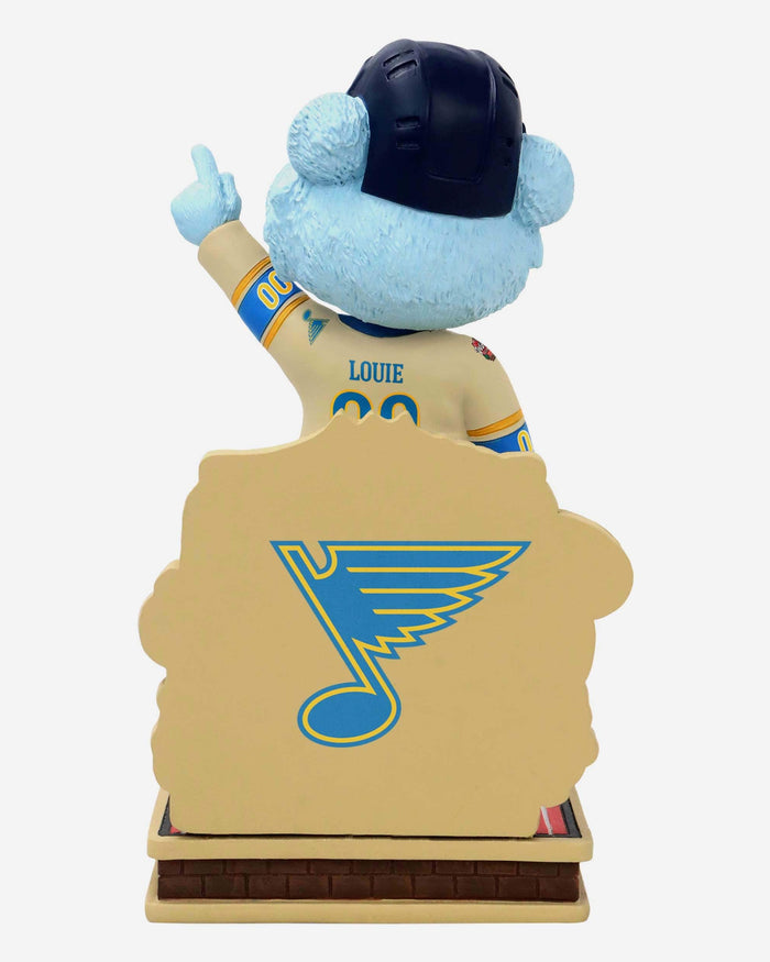 Louie St Louis Blues 2025 Winter Classic Mascot Bobblehead FOCO - FOCO.com