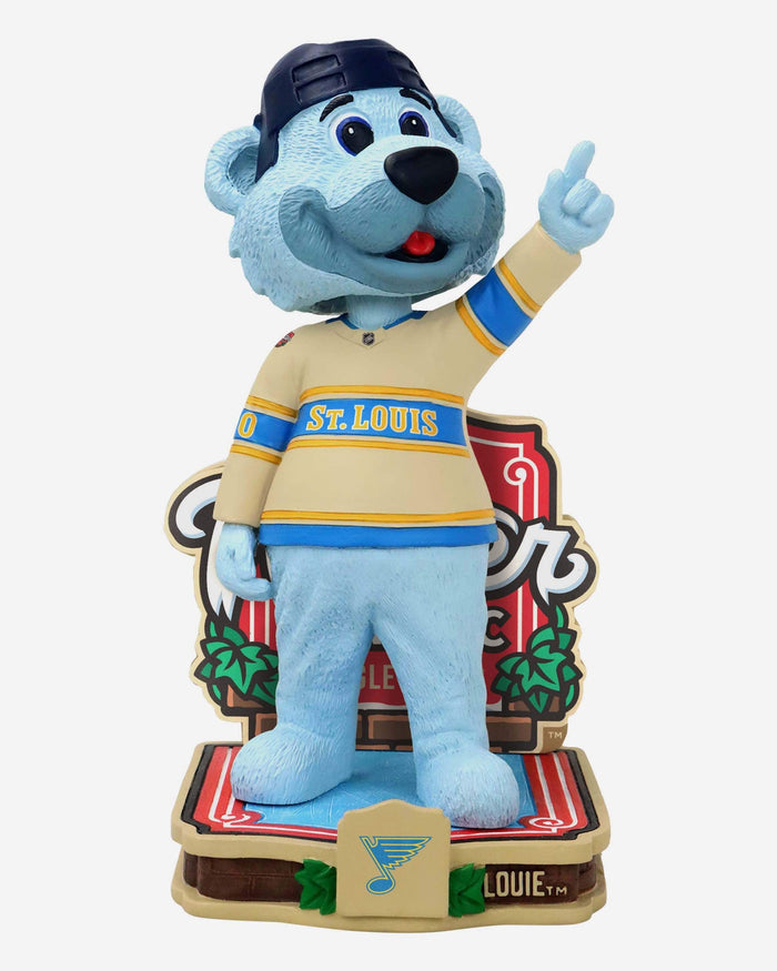 Louie St Louis Blues 2025 Winter Classic Mascot Bobblehead FOCO - FOCO.com