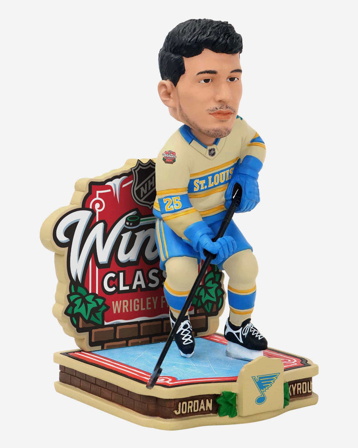 Jordan Kyrou St Louis Blues 2025 Winter Classic Bobblehead FOCO - FOCO.com