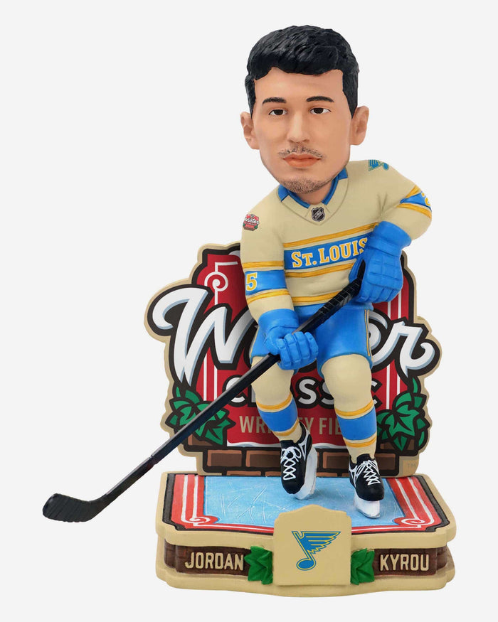 Jordan Kyrou St Louis Blues 2025 Winter Classic Bobblehead FOCO - FOCO.com