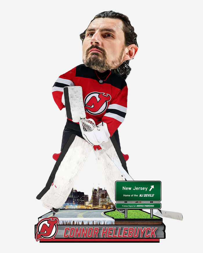 Connor Hellebuyck New Jersey Devils Next Stop Bobblehead