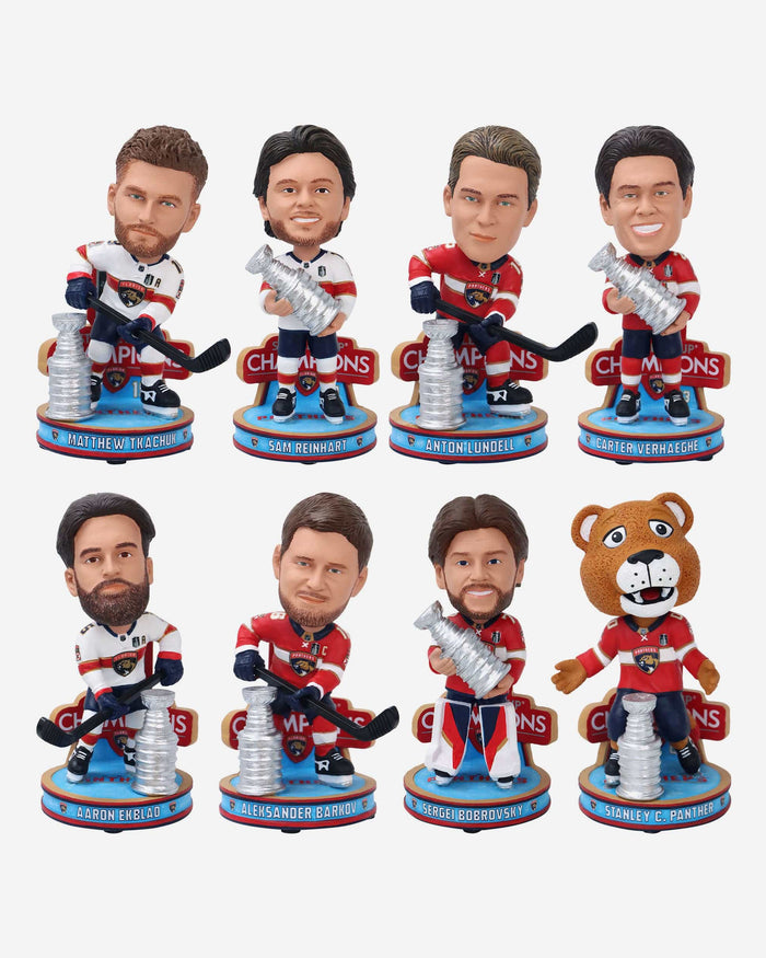 Florida Panthers 2024 Stanley Cup Champions Mini Bobblehead Boxed Set FOCO - FOCO.com