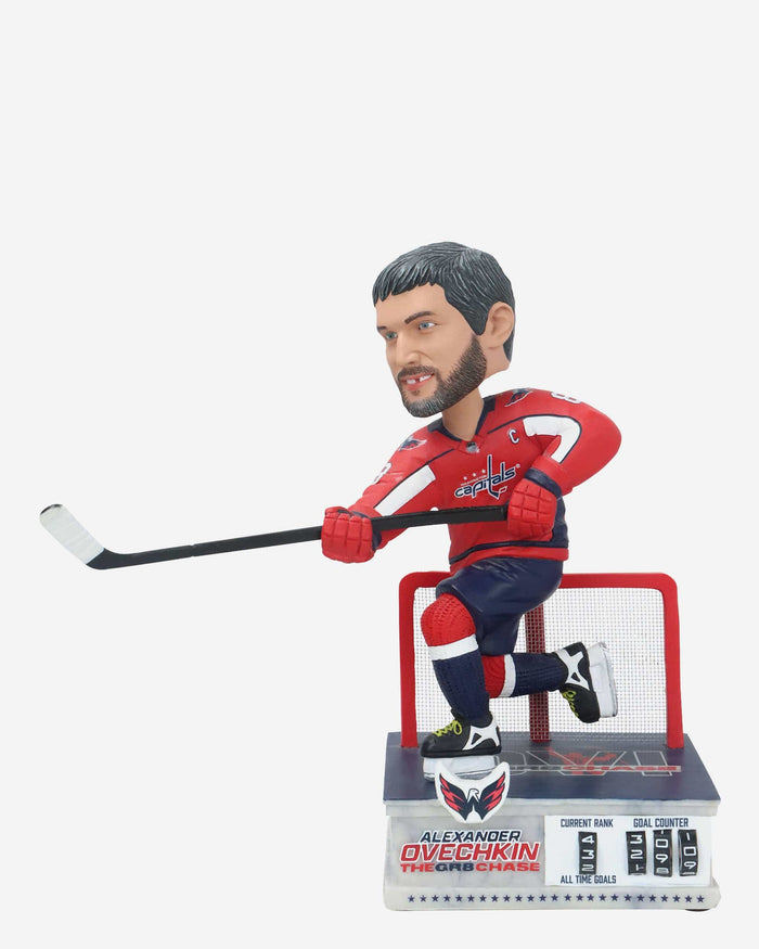 Alex Ovechkin Washington Capitals Gr8 Chase Goal Counter Light Up Bobblehead FOCO - FOCO.com