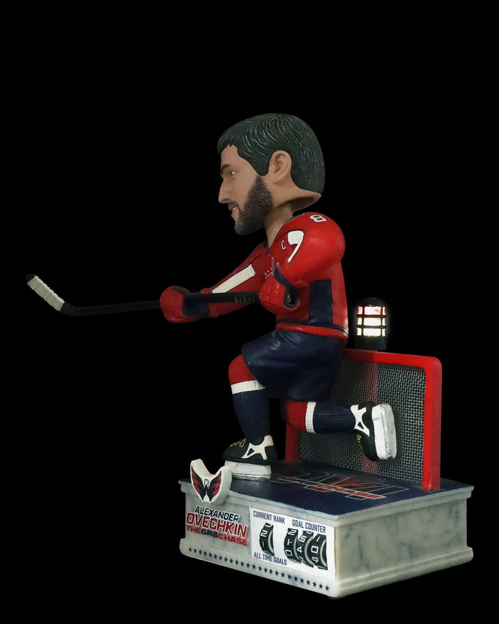 Alex Ovechkin Washington Capitals Gr8 Chase Goal Counter Light Up Bobblehead FOCO - FOCO.com