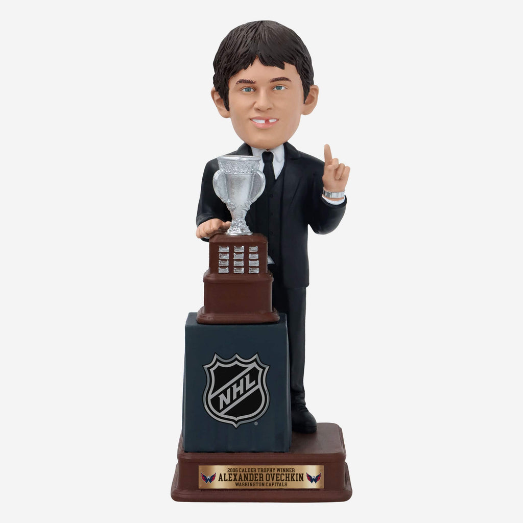 Alex Ovechkin Washington Capitals 2006 Calder Memorial Trophy Bobblehead FOCO - FOCO.com