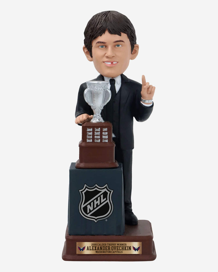 Alex Ovechkin Washington Capitals 2006 Calder Memorial Trophy Bobblehead FOCO - FOCO.com