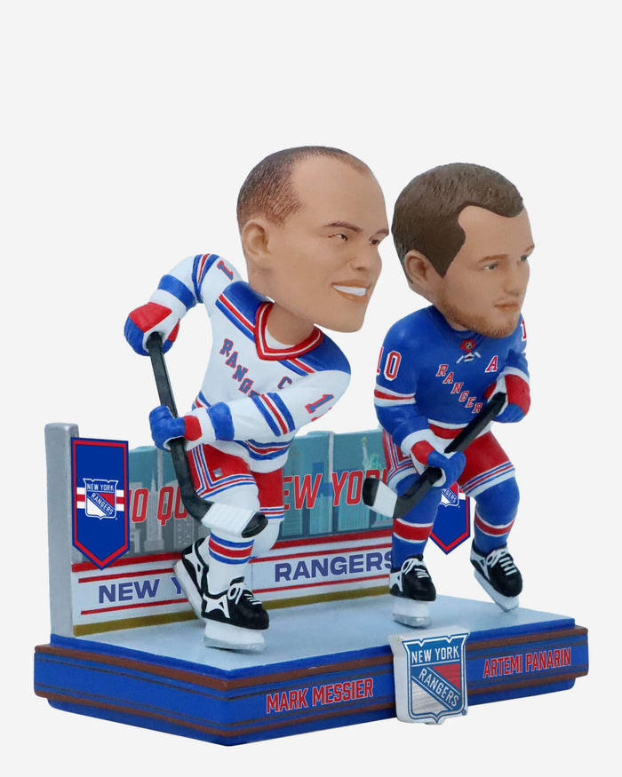 Mark Messier & Artemi Panarin New York Rangers Then and Now Bobblehead FOCO - FOCO.com