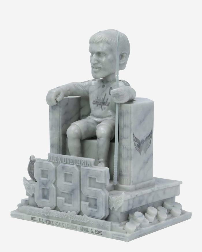 Alex Ovechkin Washington Capitals NHL All-Time Goals Leader Variant Bobblehead FOCO - FOCO.com