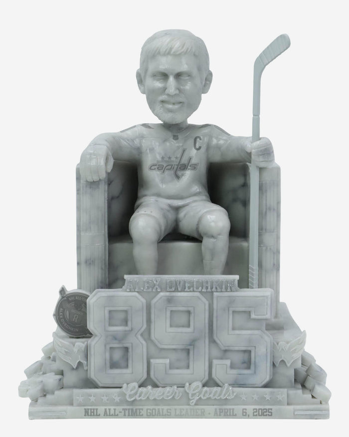 Alex Ovechkin Washington Capitals NHL All-Time Goals Leader Variant Bobblehead FOCO - FOCO.com
