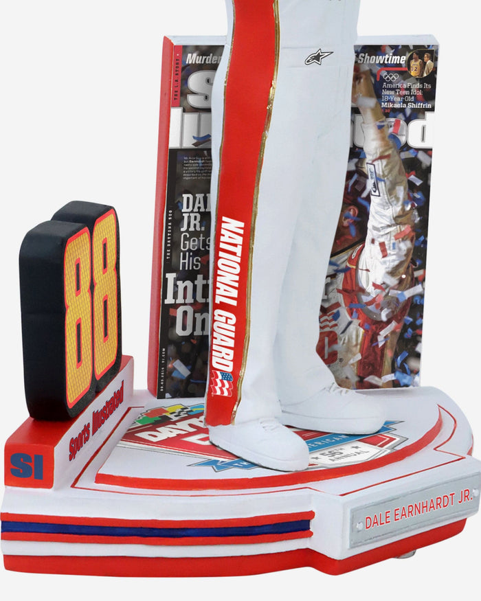 Dale Earnhardt Jr NASCAR Gets His Intimidator On Sports Illustrated Cover Bobblehead FOCO - FOCO.com