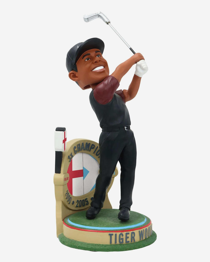 Tiger Woods The Open Championship 3x Champion Bobblehead FOCO - FOCO.com