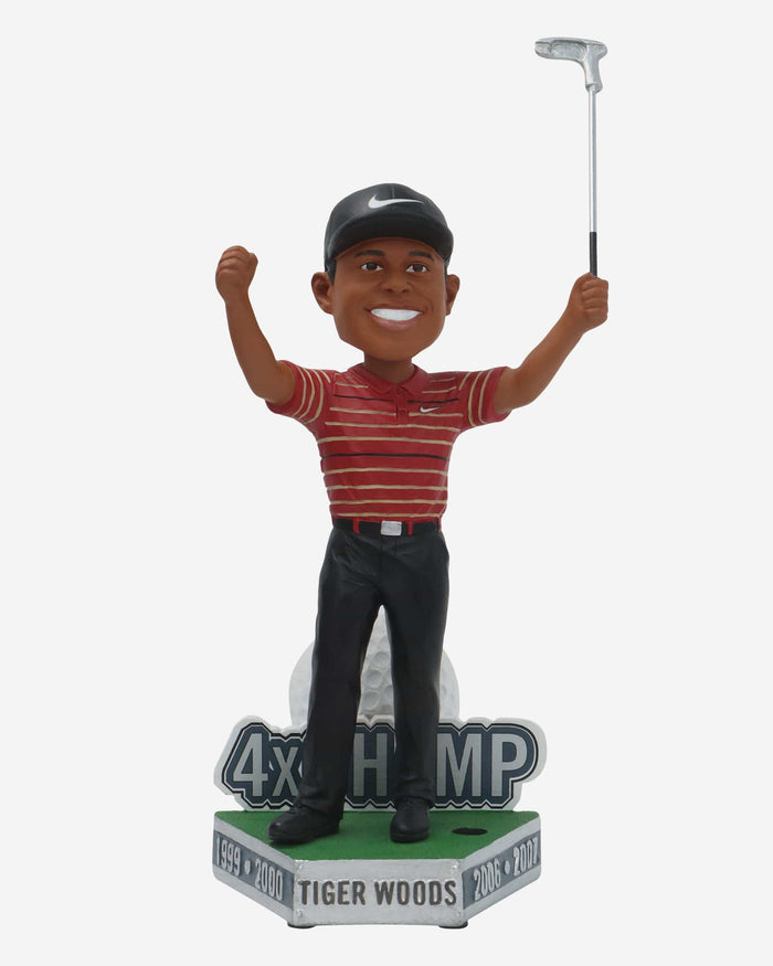 Tiger Woods 4x Champion Bobblehead FOCO - FOCO.com