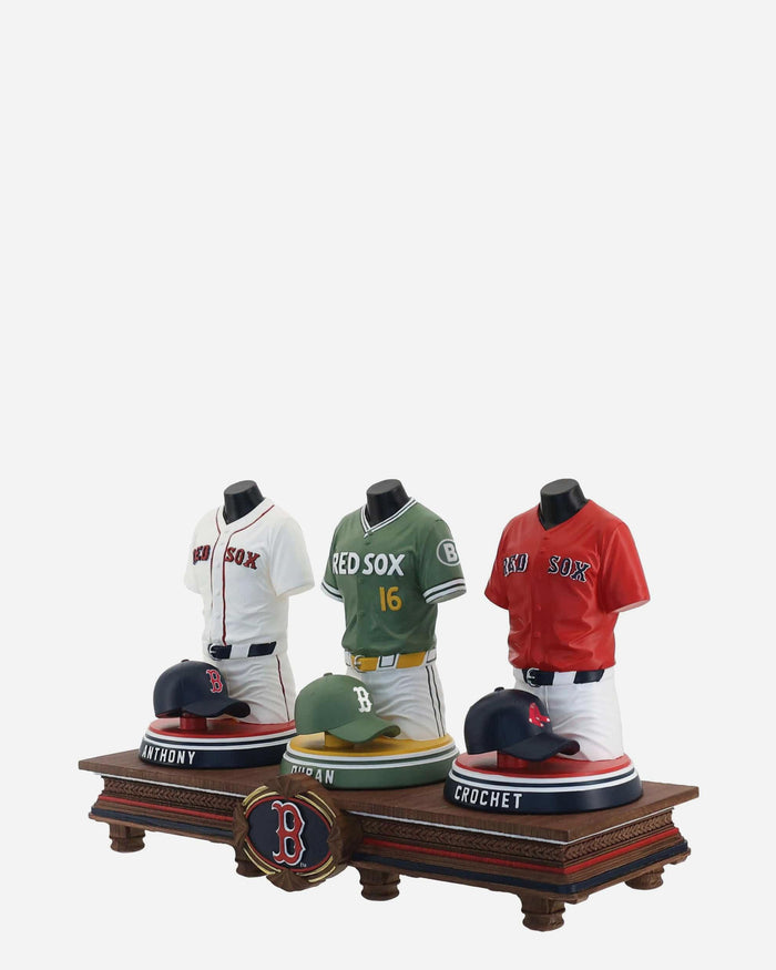 Jarren Duran & Garrett Crochet & Roman Anthony Boston Red Sox 2026 Jersey Bust Triple Bobblehead FOCO - FOCO.com