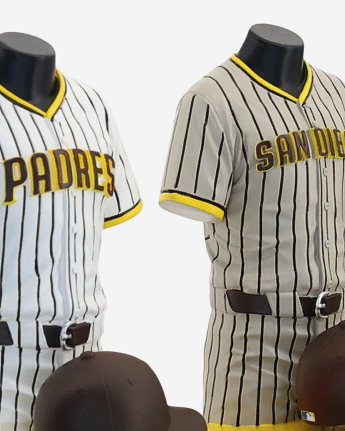 Fernando Tatis & Manny Machado & Jackson Merrill San Diego Padres 2026 Jersey Bust Triple Bobblehead FOCO - FOCO.com
