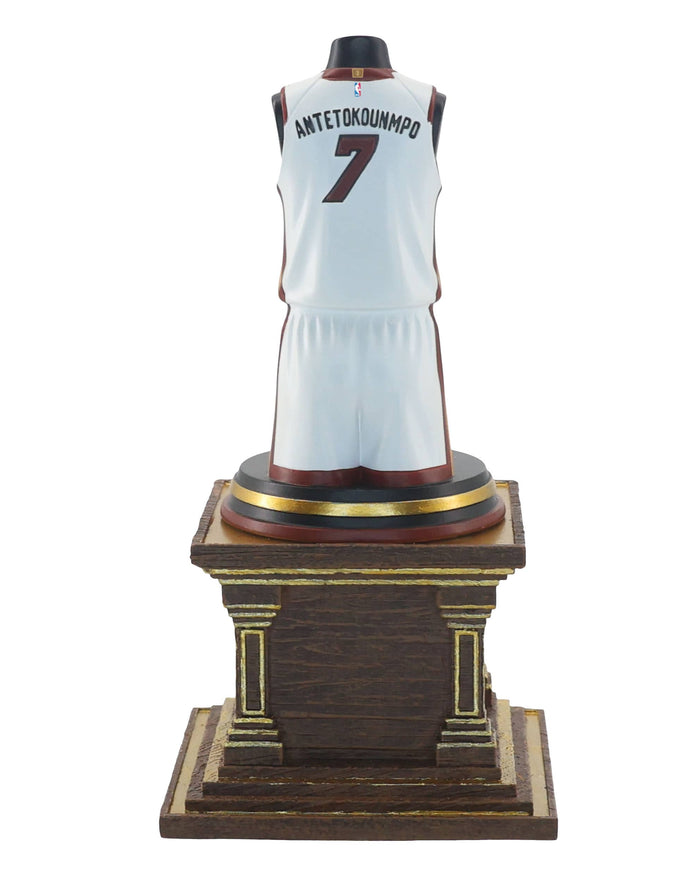 Giannis Antetokounmpo Miami Heat 2026 Home Jersey Bust FOCO - FOCO.com
