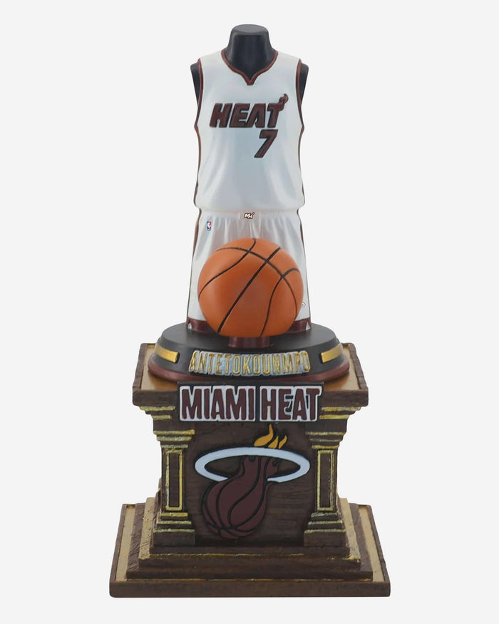 Giannis Antetokounmpo Miami Heat 2026 Home Jersey Bust FOCO - FOCO.com