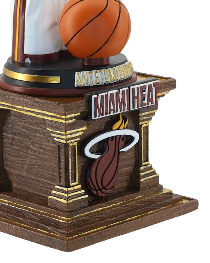 Giannis Antetokounmpo Miami Heat 2026 Home Jersey Bust FOCO - FOCO.com