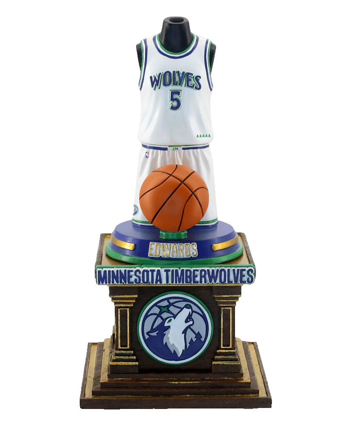 Anthony Edwards Minnesota Timberwolves 2026 Home Jersey Bust FOCO - FOCO.com