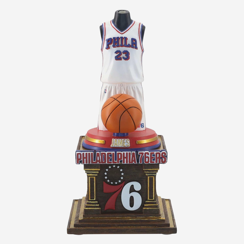 LeBron James Philadelphia 76ers 2026 Home Jersey Bust FOCO - FOCO.com
