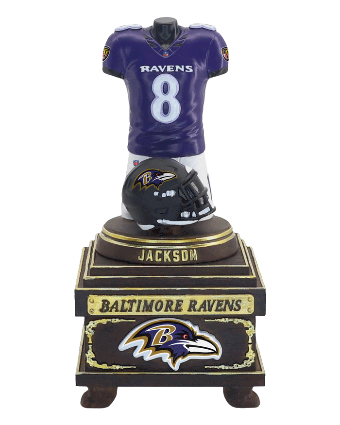 Lamar Jackson Baltimore Ravens 2026 Home Jersey Bust
