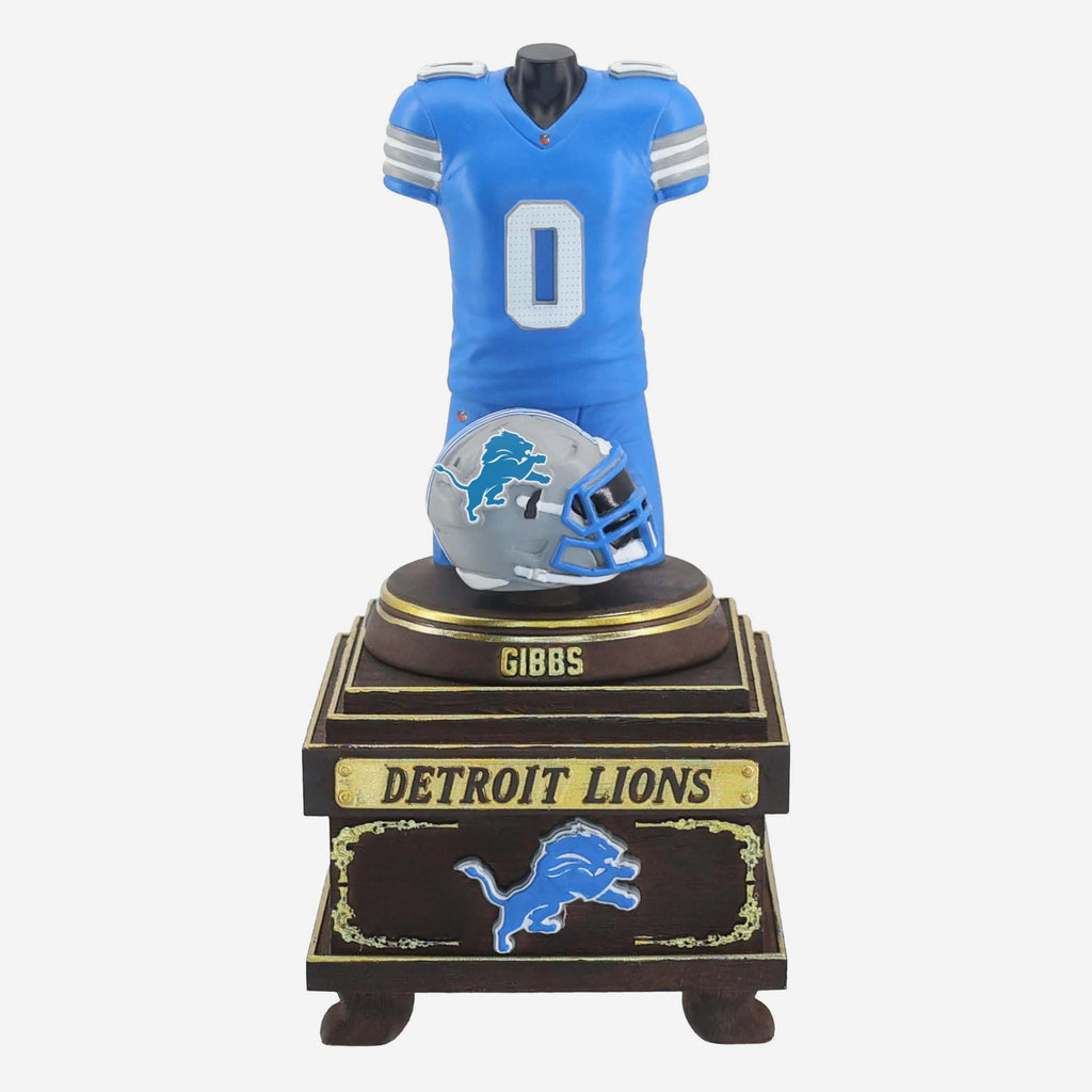 Jahmyr Gibbs Detroit Lions 2026 Home Jersey Bust FOCO - FOCO.com