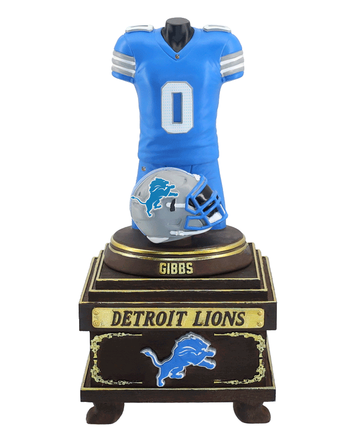 Jahmyr Gibbs Detroit Lions 2026 Home Jersey Bust FOCO - FOCO.com