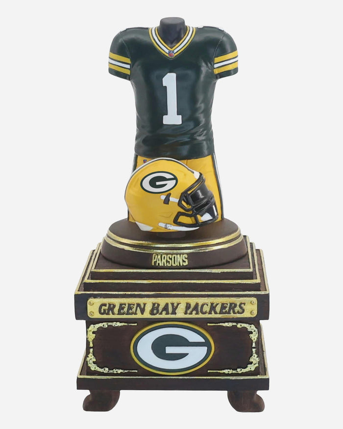 Micah Parsons Green Bay Packers 2026 Home Jersey Bust FOCO - FOCO.com