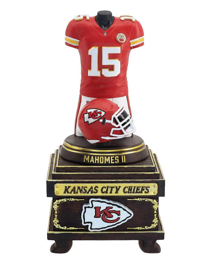 Patrick Mahomes Kansas City Chiefs 2026 Home Jersey Bust FOCO - FOCO.com