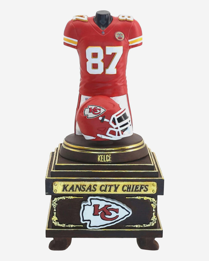 Travis Kelce Kansas City Chiefs 2026 Home Jersey Bust FOCO - FOCO.com