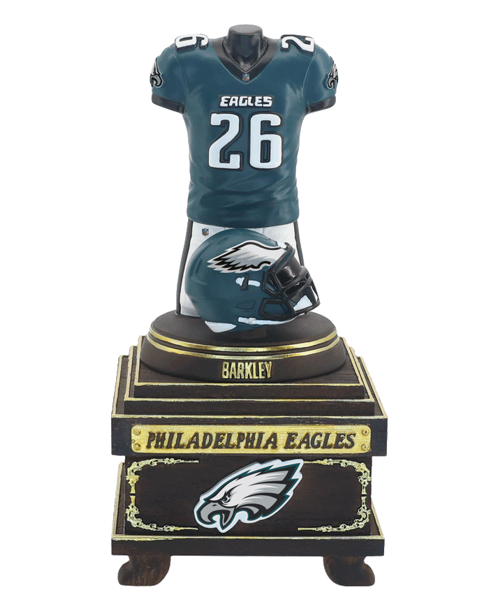 Saquon Barkley Philadelphia Eagles 2026 Home Jersey Bust FOCO - FOCO.com