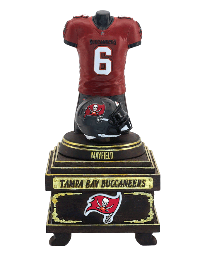 Baker Mayfield Tampa Bay Buccaneers 2026 Home Jersey Bust FOCO - FOCO.com