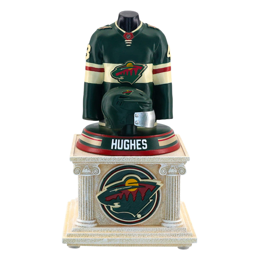 Quinn Hughes Minnesota Wild 2026 Home Jersey Bust