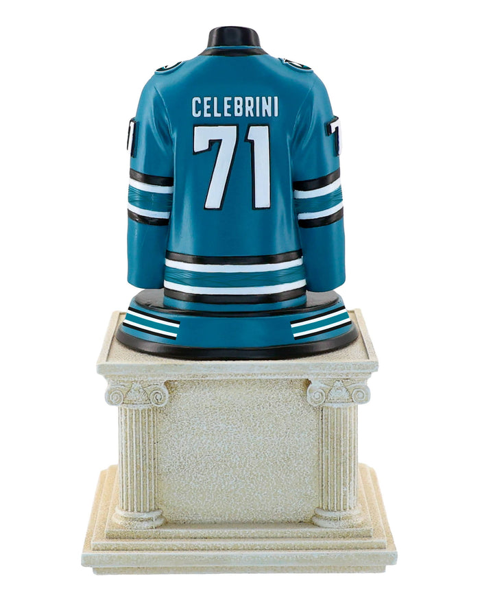 Macklin Celebrini San Jose Sharks 2026 Home Jersey Bust