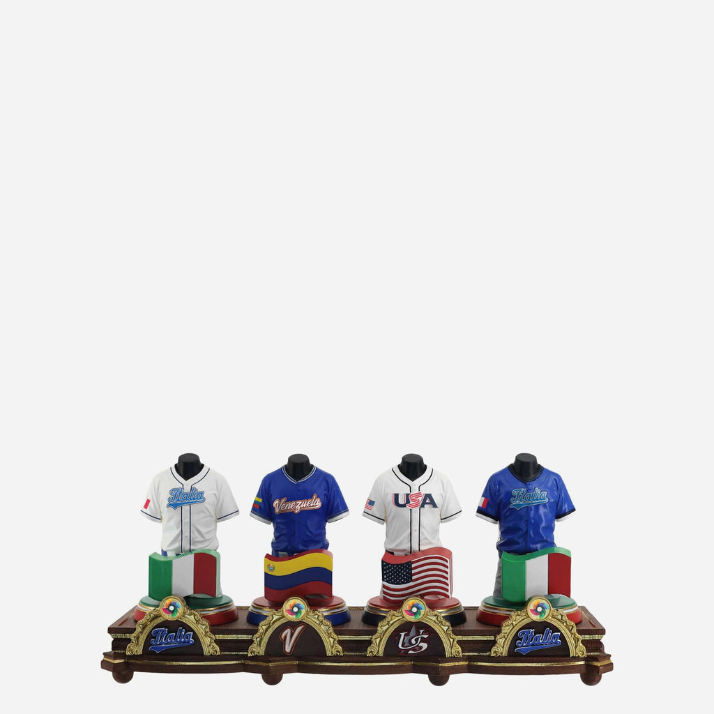 Kansas City Royals 2026 World Baseball Classic Team & Country Jersey Bust Bobblehead FOCO - FOCO.com