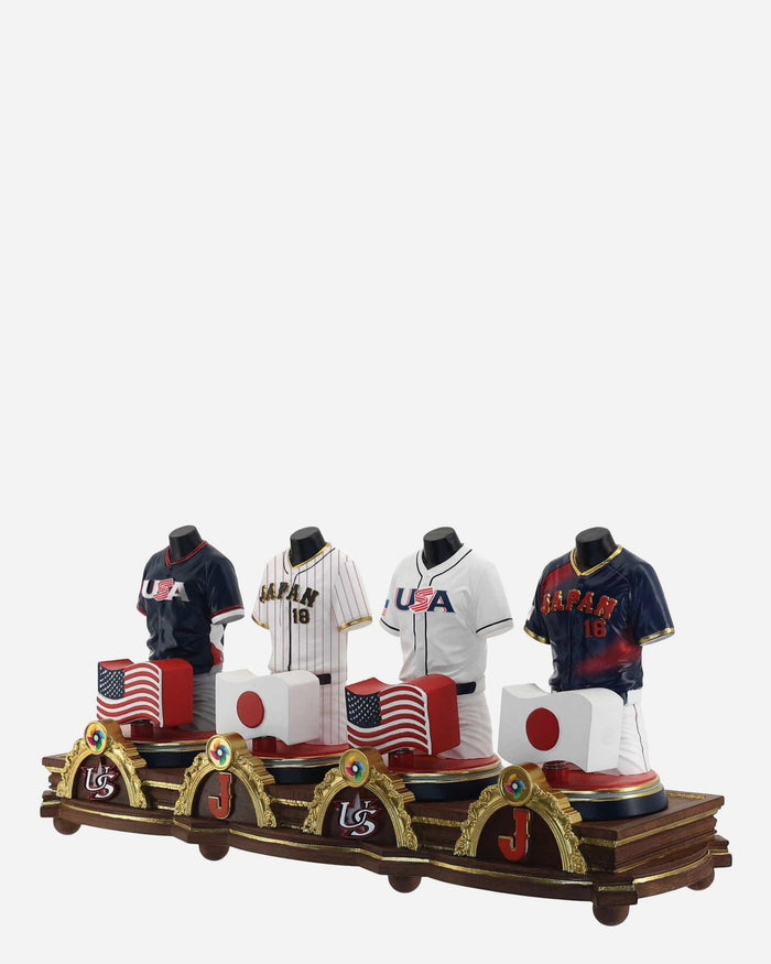 Los Angeles Dodgers 2026 World Baseball Classic Team & Country Jersey Bust Bobblehead FOCO - FOCO.com